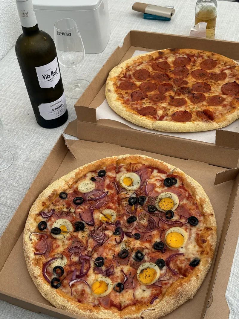 Pizza de nutella